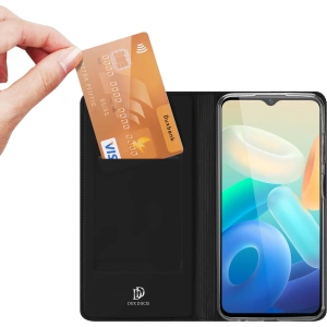 Etui Dux Ducis Skin Pro Vivo Y16/Y02s czarny