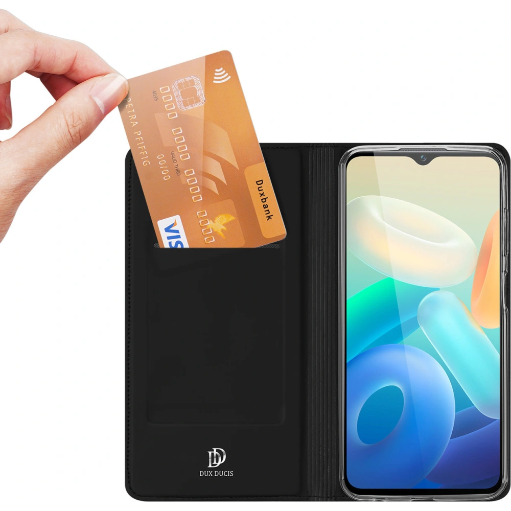 Hurtownia GSM - Etui Dux Ducis Skin Pro Vivo Y16/Y02s czarny - DDS1335 - {ean13} - Hurt