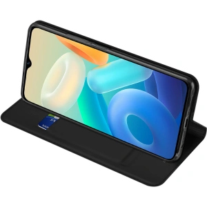 Etui Dux Ducis Skin Pro Vivo Y16/Y02s czarny