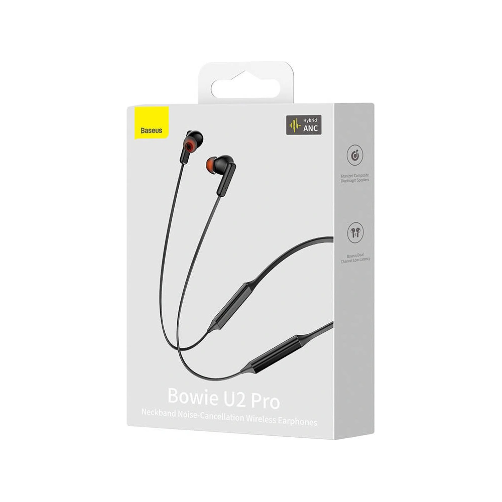 Hurtownia GSM - TWS fejhallgató Baseus Bowie U2 Pro, ANC (fekete) - BSU3683 - {ean13} - Hurt