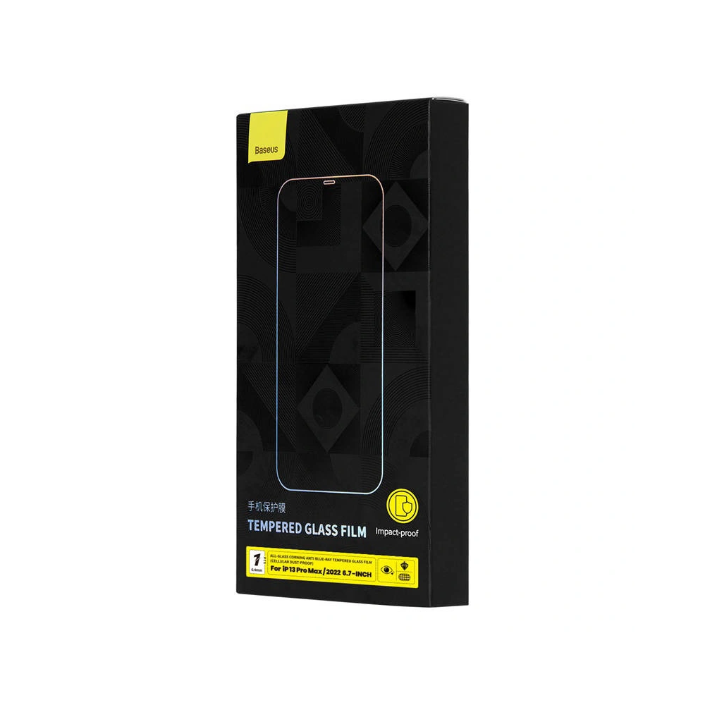 Hurtownia GSM - Tvrzené sklo Baseus Anti Blue Light 0.4mm Apple iPhone iPhone 14 Plus / 15 Plus - BSU3686 - {ean13} - Hurt