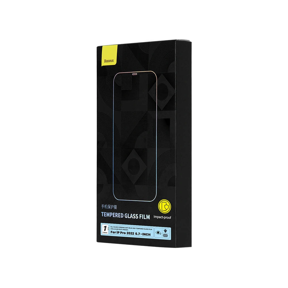 Hurtownia GSM - Gehärtetes Glas Baseus Anti-Blaulicht 0.4mm Apple iPhone 14 Pro Max - BSU3687 - {ean13} - Hurt