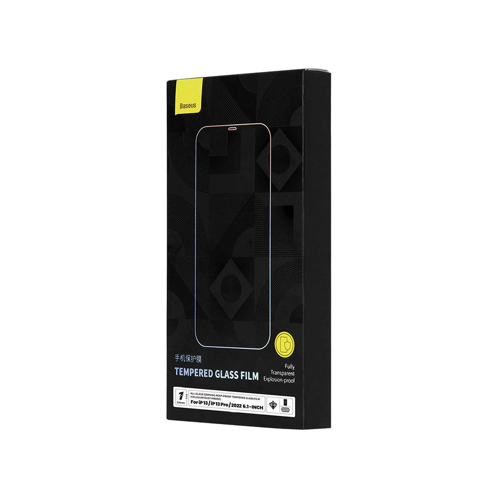 Wholesale Baseus Privacy Anti Spy Glass 0.4mm Apple iPhone 14/13/13 Pro - BSU3688 - {ean13} - Hurt