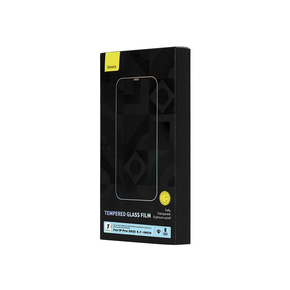 Hurtownia GSM - Szkło hartowane Baseus Privacy Anti Spy 0.4mm Apple iPhone 14 Pro Max - BSU3690 - {ean13} - Hurt