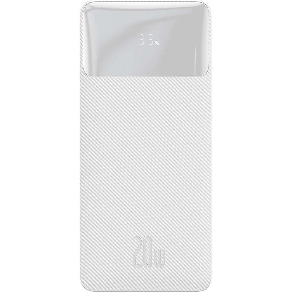 Hurtownia GSM - Powerbank Baseus Bipow 20000mAh 20W alb (Overseas Edition) + cablu USB/microUSB 0.25m alb - BSU3692 - {ean13} - Hurt