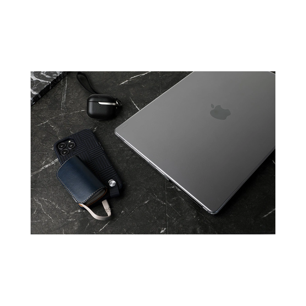 Wholesale Moshi iGlaze Hardshell Case Apple MacBook Air 13,6 M2 (2022-2023) (Stealth Clear) - MOSH288 - {ean13} - Hurt