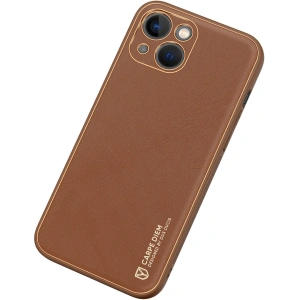 Case Dux Ducis Yolo für Apple iPhone 14 braun