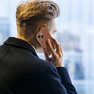 Case Dux Ducis Yolo für Apple iPhone 14 braun