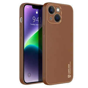 Etui Dux Ducis Yolo Apple iPhone 14 Plus / 15 Plus hnědá
