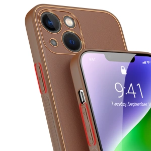 Etui Dux Ducis Yolo Apple iPhone 14 Plus / 15 Plus hnědá