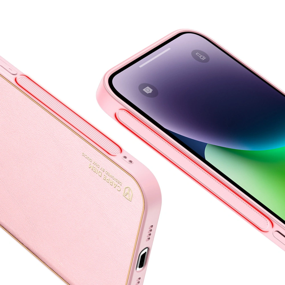 Etui Dux Ducis Yolo Apple iPhone 14 Plus / 15 Plus růžové