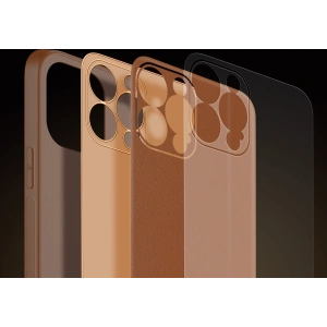 Etui Dux Ducis Yolo Apple iPhone 14 Pro hnědé
