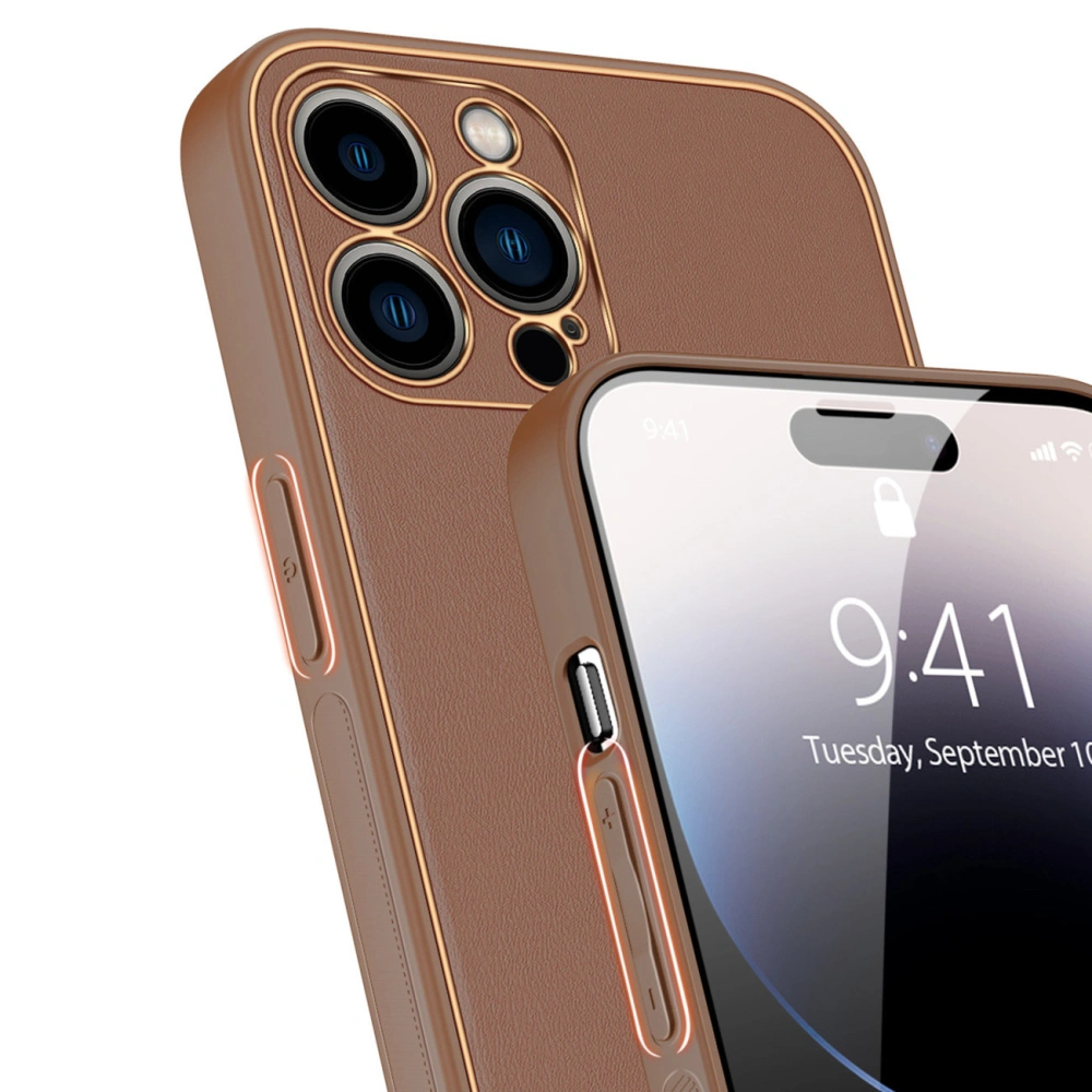Wholesale Dux Ducis Yolo Apple iPhone 14 Pro Max brown - DDS1353 - {ean13} - Hurt
