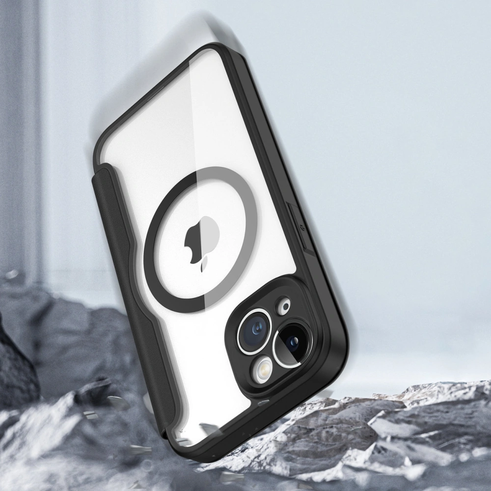 Hurtownia GSM - Dux Ducis Skin X Pro MagSafe Apple iPhone 14 fekete tok - DDS1356 - {ean13} - Hurt