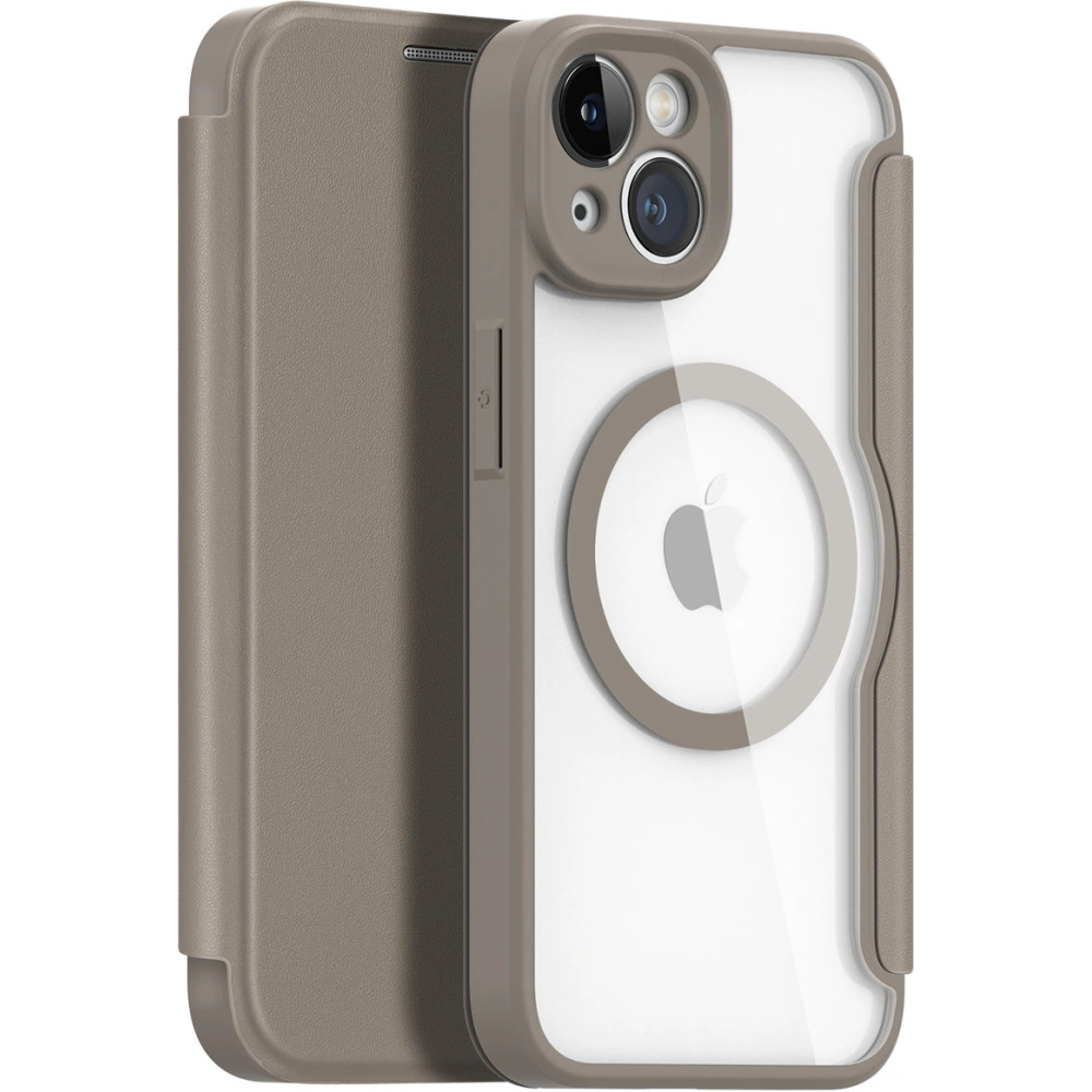 Hurtownia GSM - Etui Dux Ducis Skin X Pro MagSafe Apple iPhone 14 bej - DDS1357 - {ean13} - Hurt
