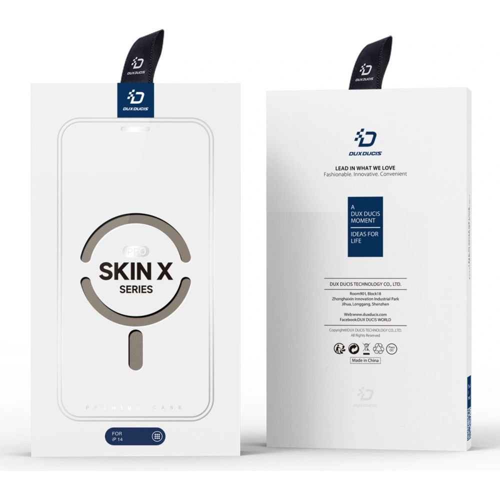 Hurtownia GSM - Dux Ducis Skin X Pro MagSafe Apple iPhone 14 bézs tok - DDS1357 - {ean13} - Hurt