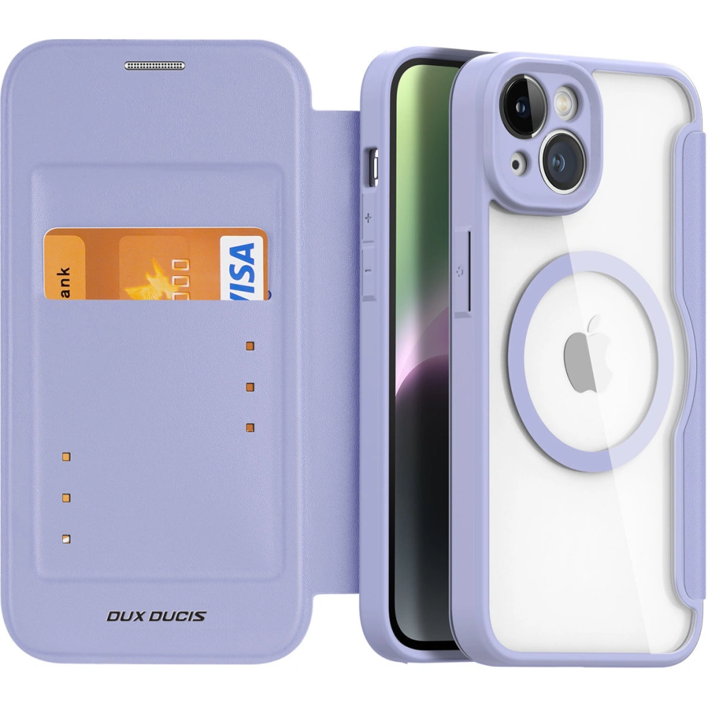 Hurtownia GSM - Etui Dux Ducis Skin X Pro MagSafe Apple iPhone 14 fioletowy - DDS1358 - {ean13} - Hurt