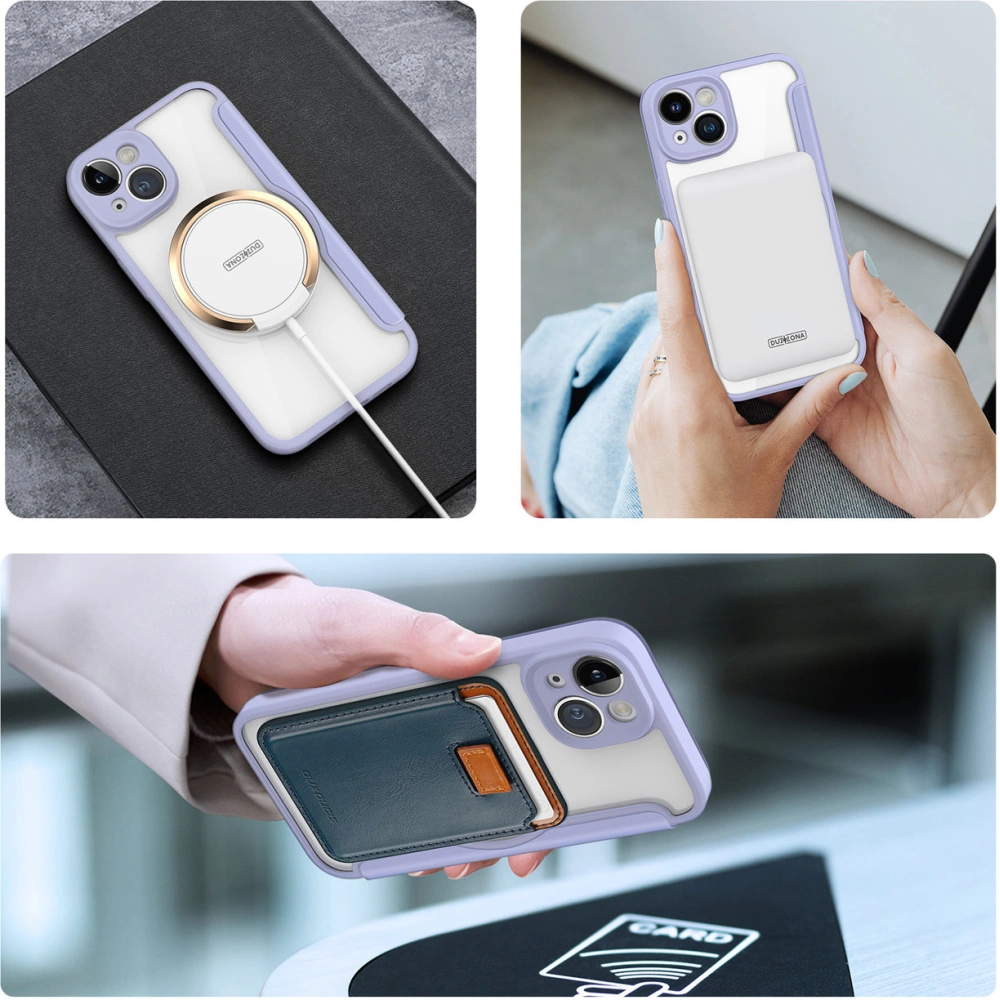 Hurtownia GSM - Etui Dux Ducis Skin X Pro MagSafe Apple iPhone 14 violet - DDS1358 - {ean13} - Hurt