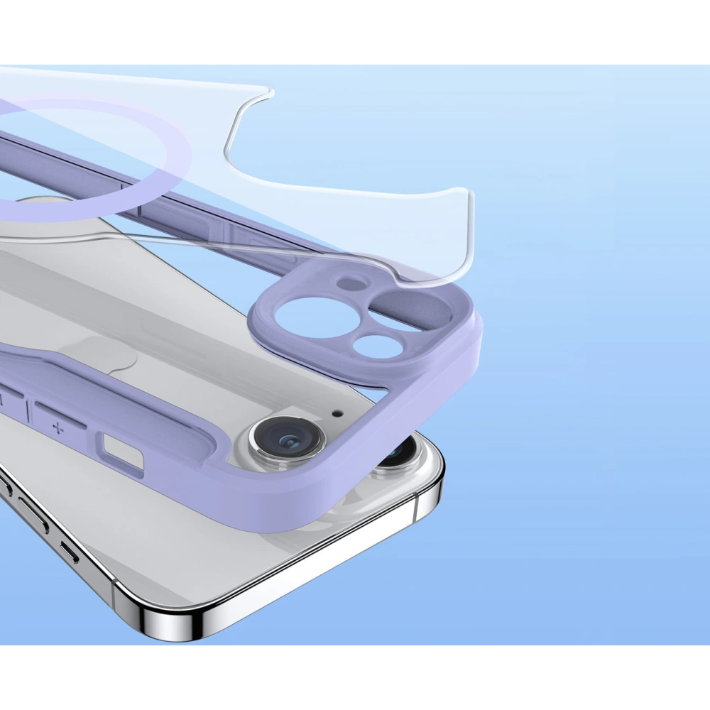 Hurtownia GSM - Etui Dux Ducis Skin X Pro MagSafe Apple iPhone 14 fioletowy - DDS1358 - {ean13} - Hurt