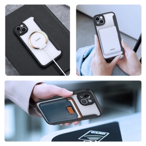 Hurtownia GSM - Etui Dux Ducis Skin X Pro MagSafe Apple iPhone 14 Plus / 15 Plus czarny - DDS1359 - {ean13} - Hurt