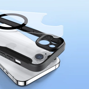 Hurtownia GSM - Etui Dux Ducis Skin X Pro MagSafe Apple iPhone 14 Plus / 15 Plus czarny - DDS1359 - {ean13} - Hurt
