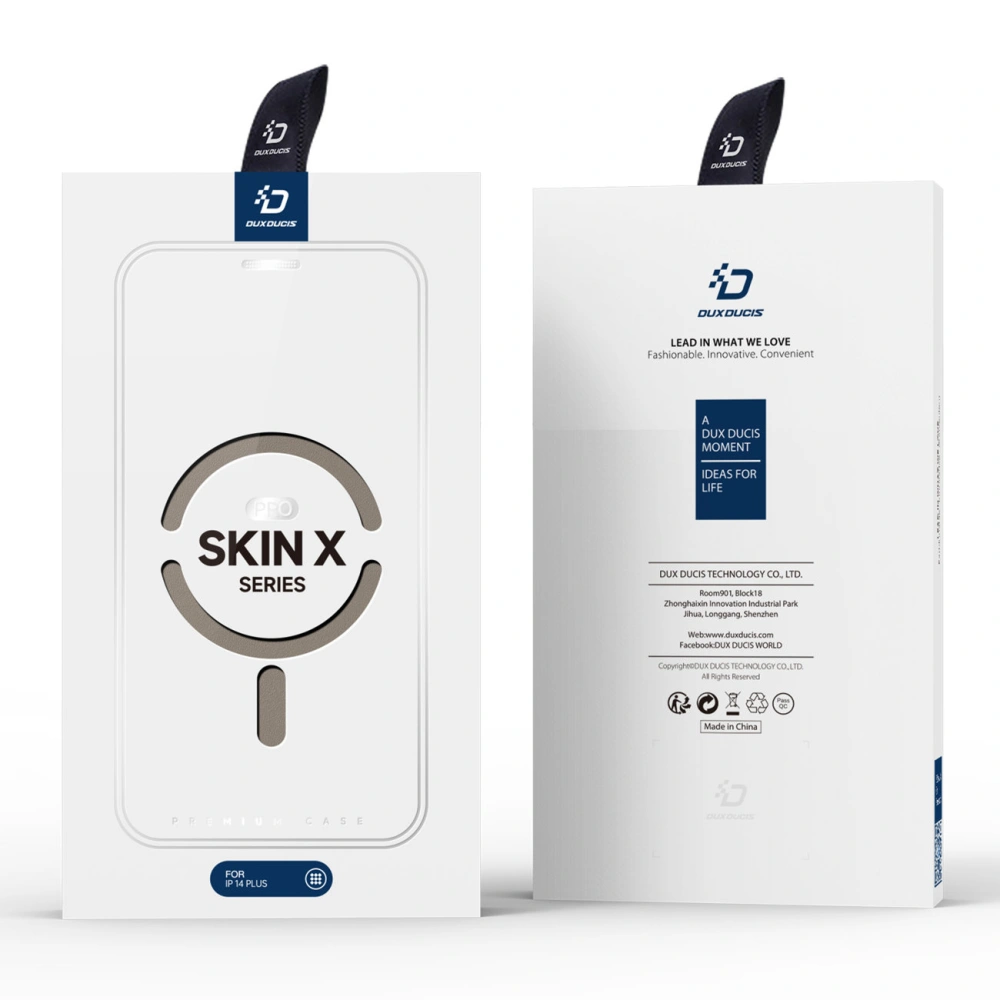Etui Dux Ducis Skin X Pro MagSafe Apple iPhone 14 Plus / 15 Plus béžový