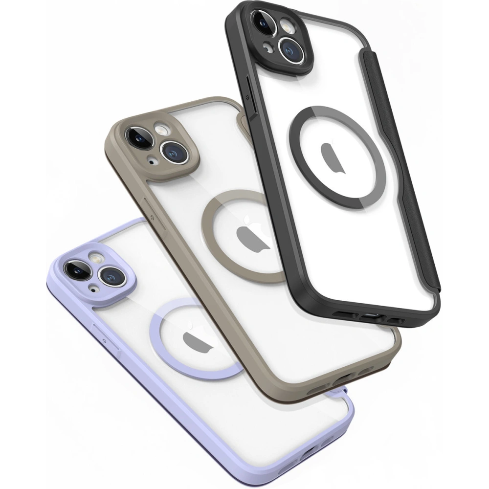 Hurtownia GSM - Etui Dux Ducis Skin X Pro MagSafe Apple iPhone 14 Plus / 15 Plus violet - DDS1361 - {ean13} - Hurt
