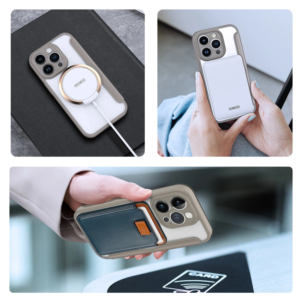 Hurtownia GSM - Etui Dux Ducis Skin X Pro MagSafe Apple iPhone 14 Pro bej - DDS1363 - {ean13} - Hurt