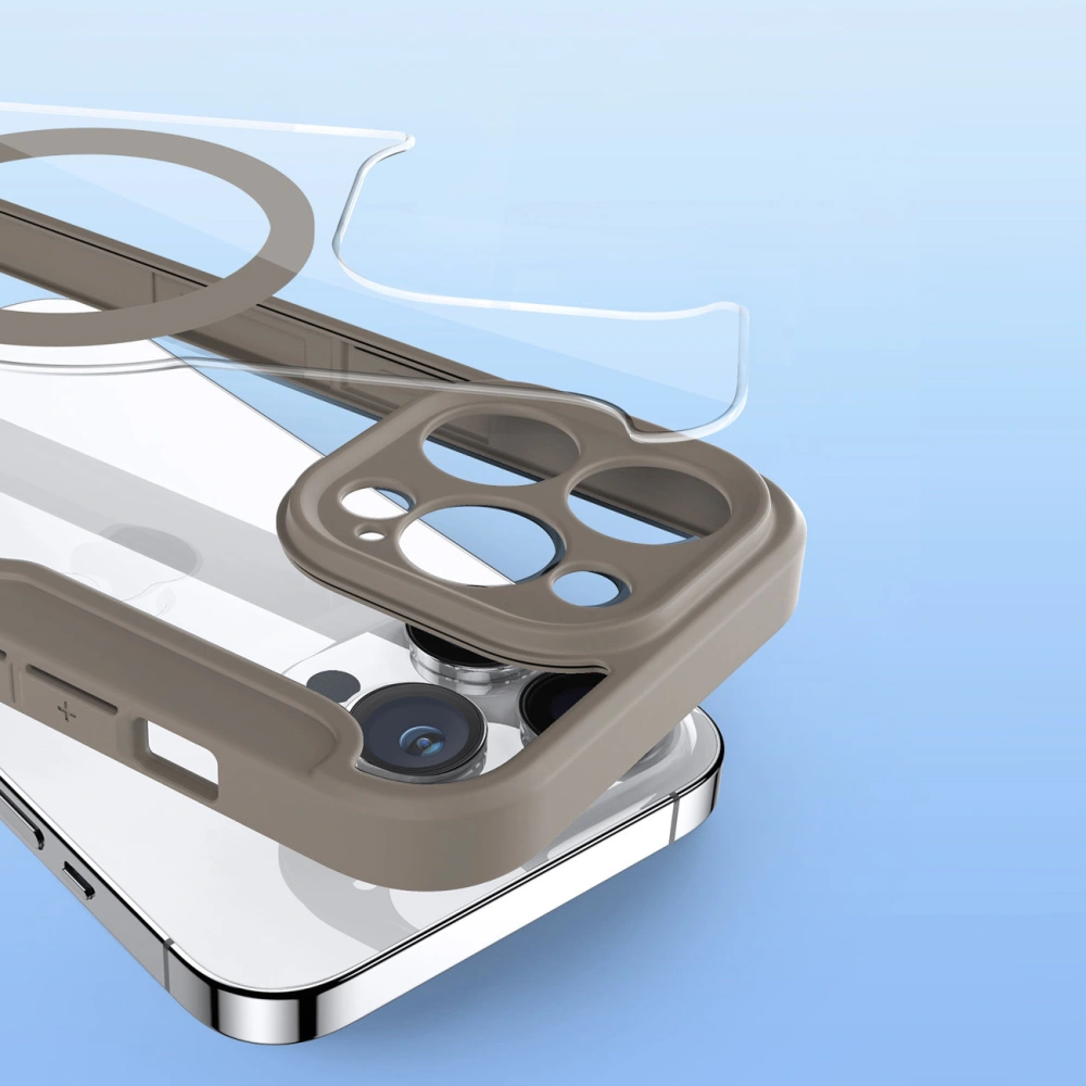 Hurtownia GSM - Etui Dux Ducis Skin X Pro MagSafe Apple iPhone 14 Pro bej - DDS1363 - {ean13} - Hurt