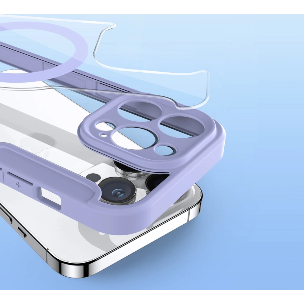 Hurtownia GSM - Etui Dux Ducis Skin X Pro MagSafe Apple iPhone 14 Pro fialové - DDS1364 - {ean13} - Hurt