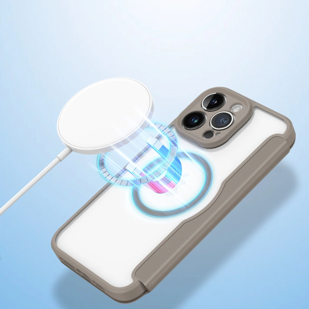Hurtownia GSM - Dux Ducis Skin X Pro MagSafe Apple iPhone 14 Pro Max bézs - DDS1366 - {ean13} - Hurt