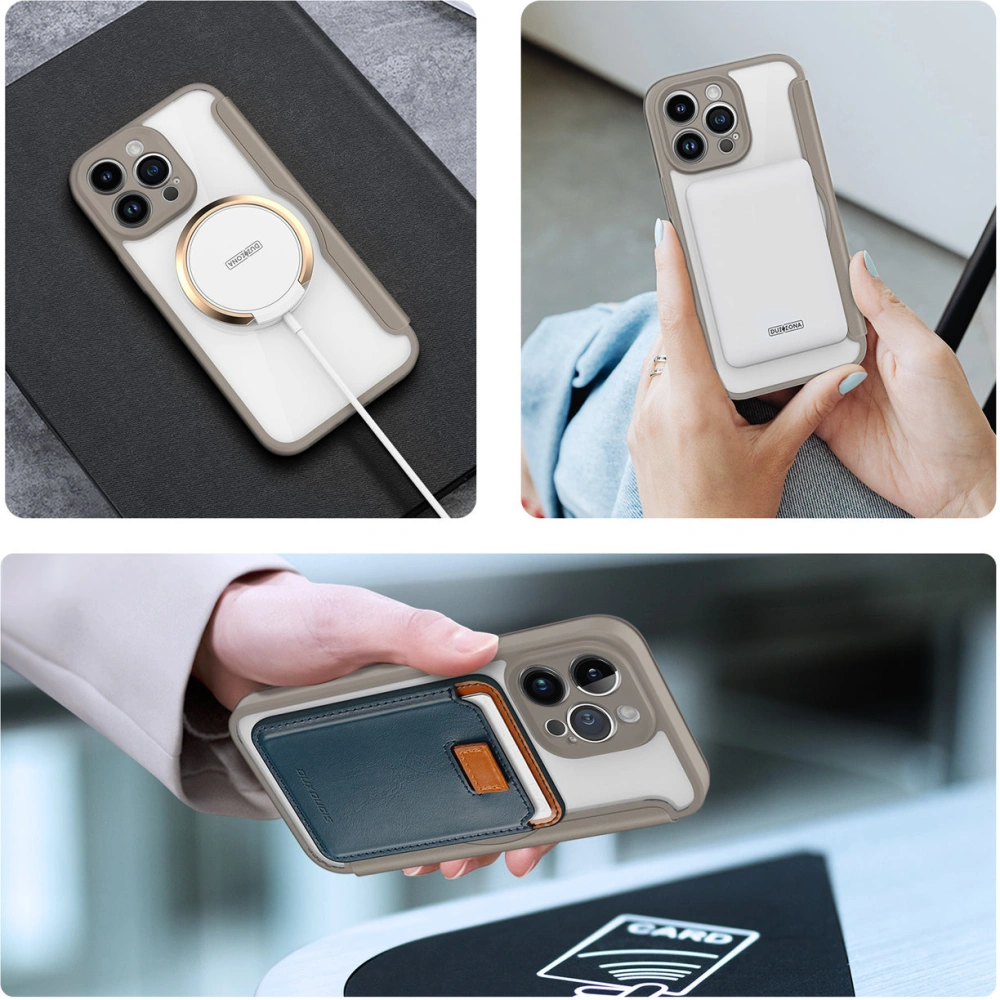 Hurtownia GSM - Dux Ducis Skin X Pro MagSafe Apple iPhone 14 Pro Max bézs - DDS1366 - {ean13} - Hurt