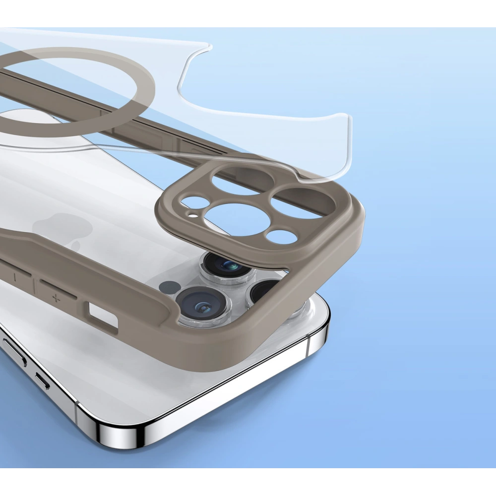 Hurtownia GSM - Etui Dux Ducis Skin X Pro MagSafe Apple iPhone 14 Pro Max béžový - DDS1366 - {ean13} - Hurt