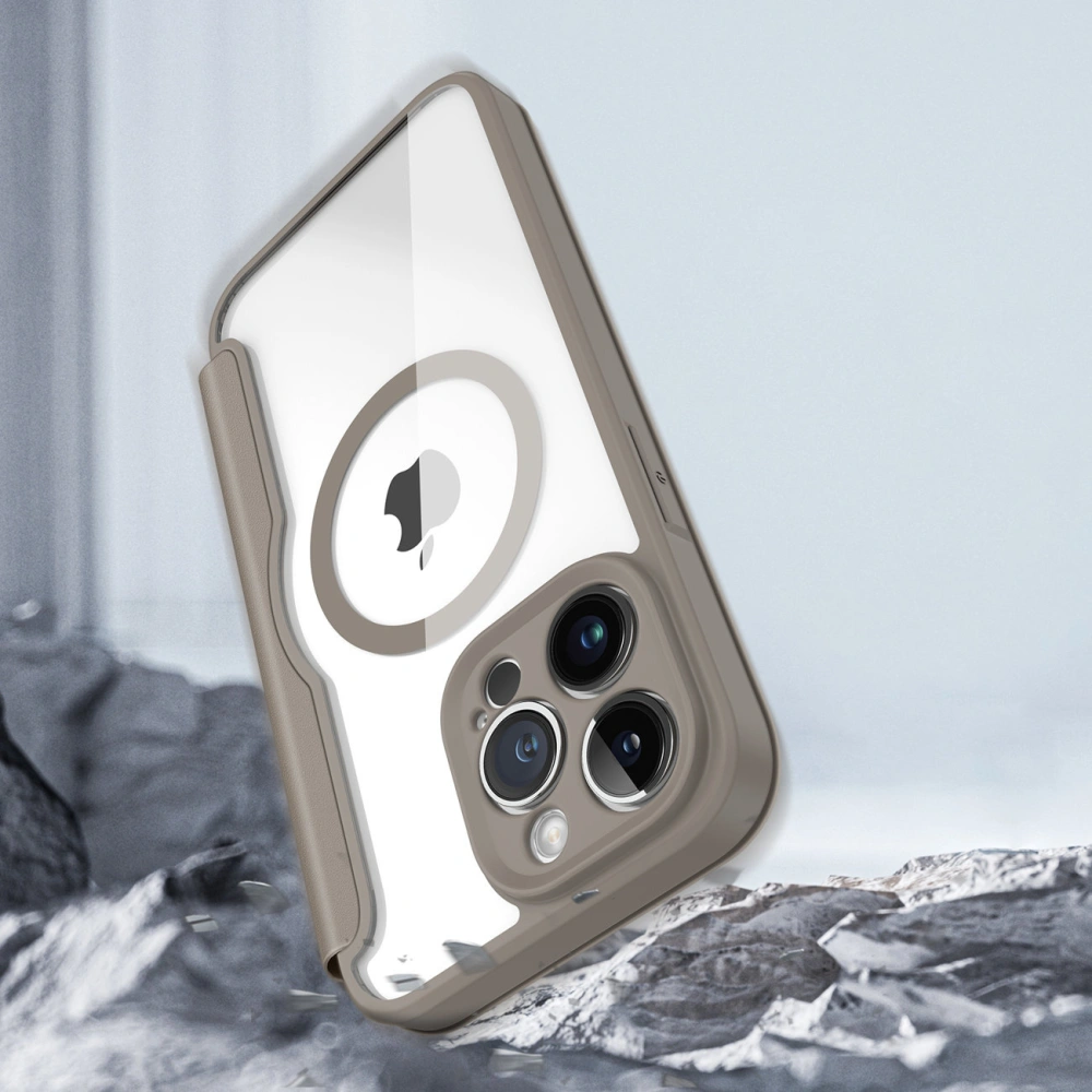 Hurtownia GSM - Dux Ducis Skin X Pro MagSafe Apple iPhone 14 Pro Max bézs - DDS1366 - {ean13} - Hurt