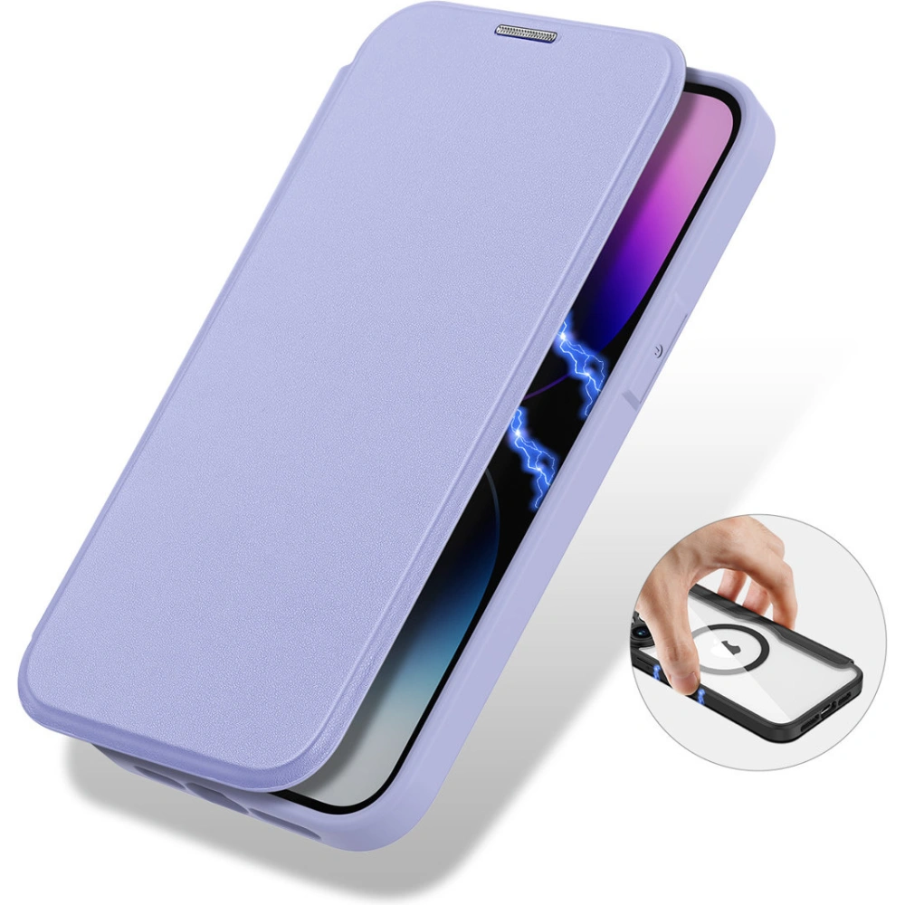 Hurtownia GSM - Dux Ducis Skin X Pro MagSafe Etui Apple iPhone 14 Pro Max lila - DDS1367 - {ean13} - Hurt