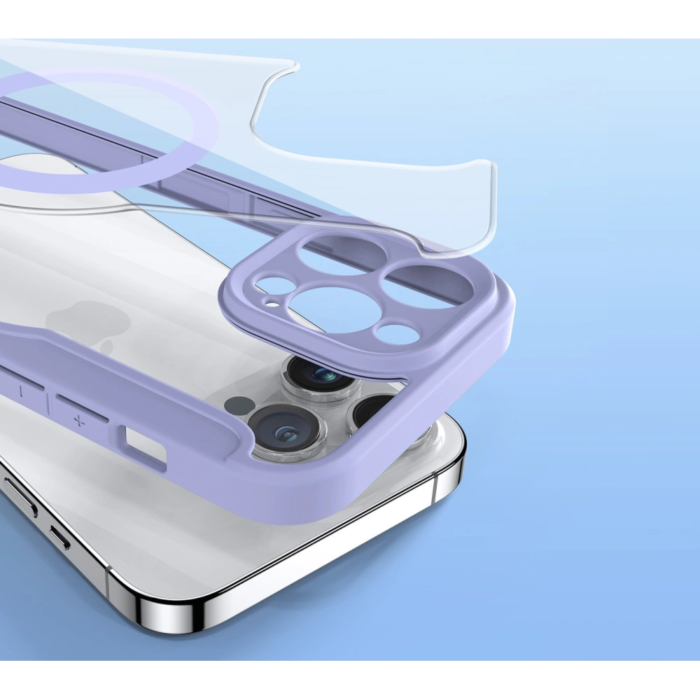 Hurtownia GSM - Dux Ducis Skin X Pro MagSafe Etui Apple iPhone 14 Pro Max lila - DDS1367 - {ean13} - Hurt