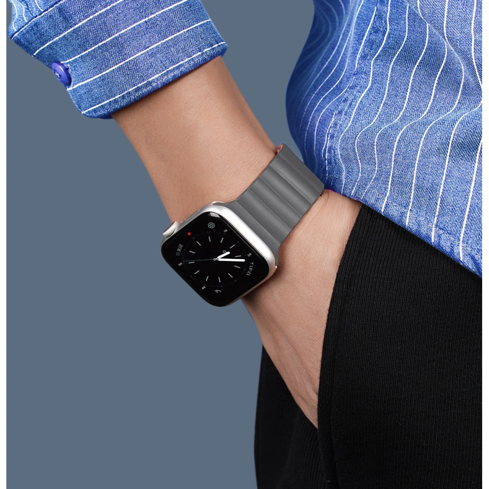 Hurtownia GSM - Dux Ducis Magnetic Strap Apple Watch Ultra grau-orange (Kettenversion) - DDS1369 - {ean13} - Hurt