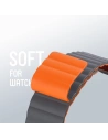 Hurtownia GSM - Pasek Dux Ducis Magnetic Strap Apple Watch Ultra szaro-pomarańczowy (Chain Version) - DDS1369 - {ean13} - Hurt