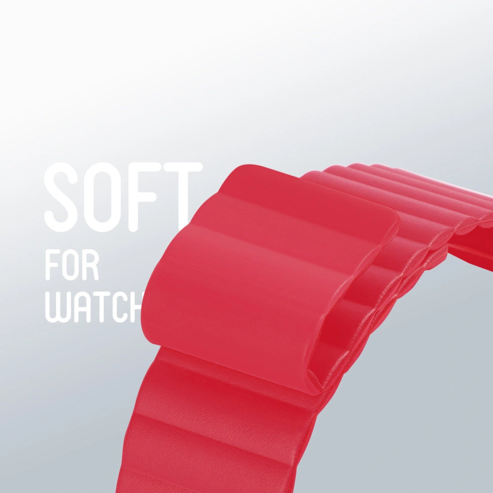 Wholesale Dux Ducis Magnetic Strap Apple Watch Ultra red (Chain Version) - DDS1371 - {ean13} - Hurt