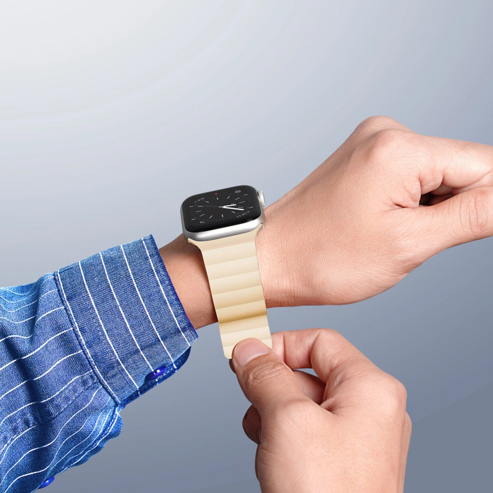Hurtownia GSM - Dux Ducis Magnetic pánt Apple Watch Ultra bézs (Lánc verzió) - DDS1372 - {ean13} - Hurt