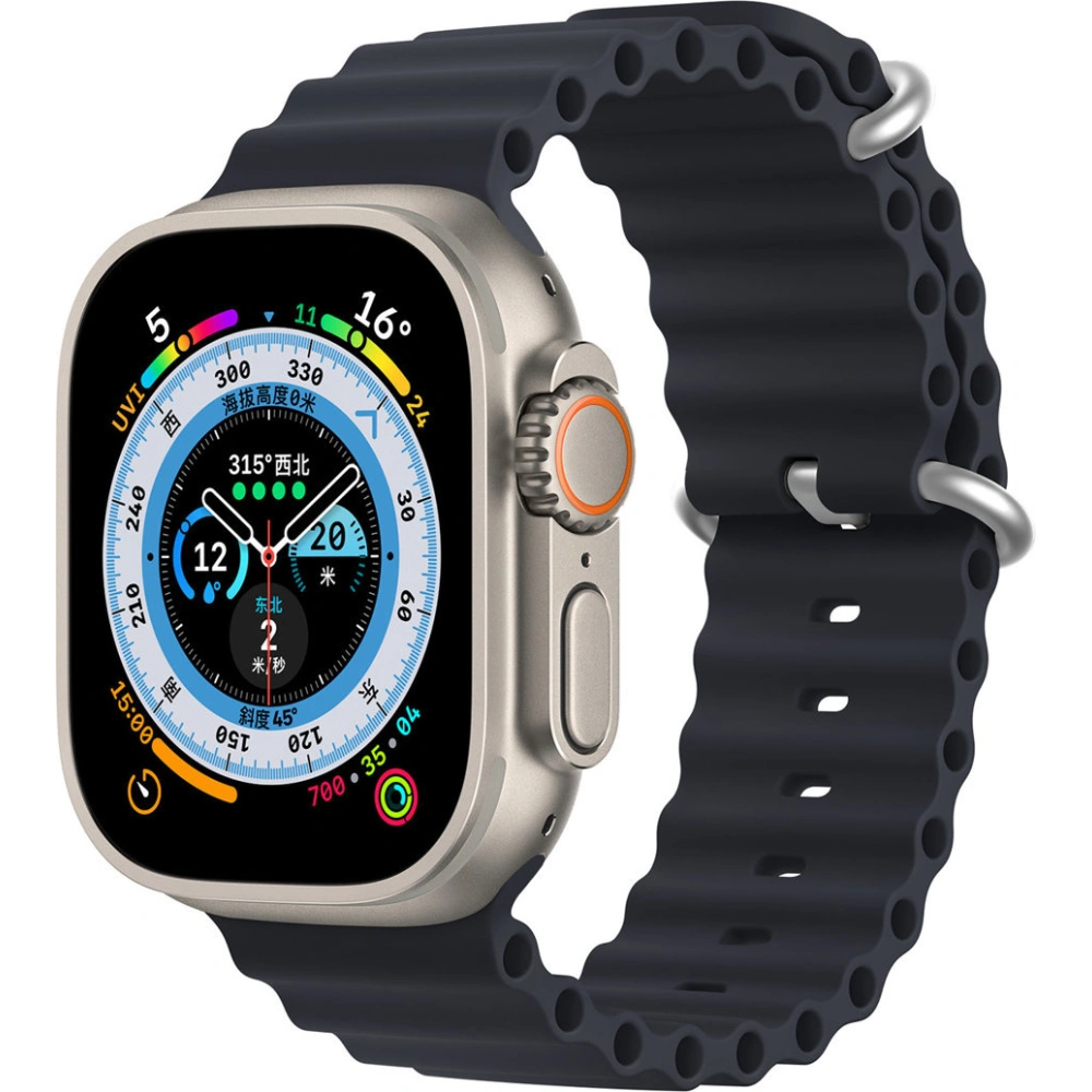Hurtownia GSM - Pasek Dux Ducis Strap Apple Watch 4/5/6/7/8/9/SE/10 40/41/42mm šedý (OceanWave Version) - DDS1373 - {ean13} - Hurt