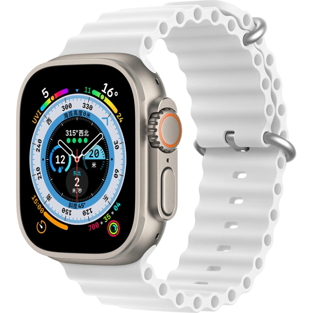 Hurtownia GSM - Pasek Dux Ducis Strap Apple Watch 4/5/6/7/8/9/SE/10 40/41/42mm bílý (OceanWave Version) - DDS1374 - {ean13} - Hurt