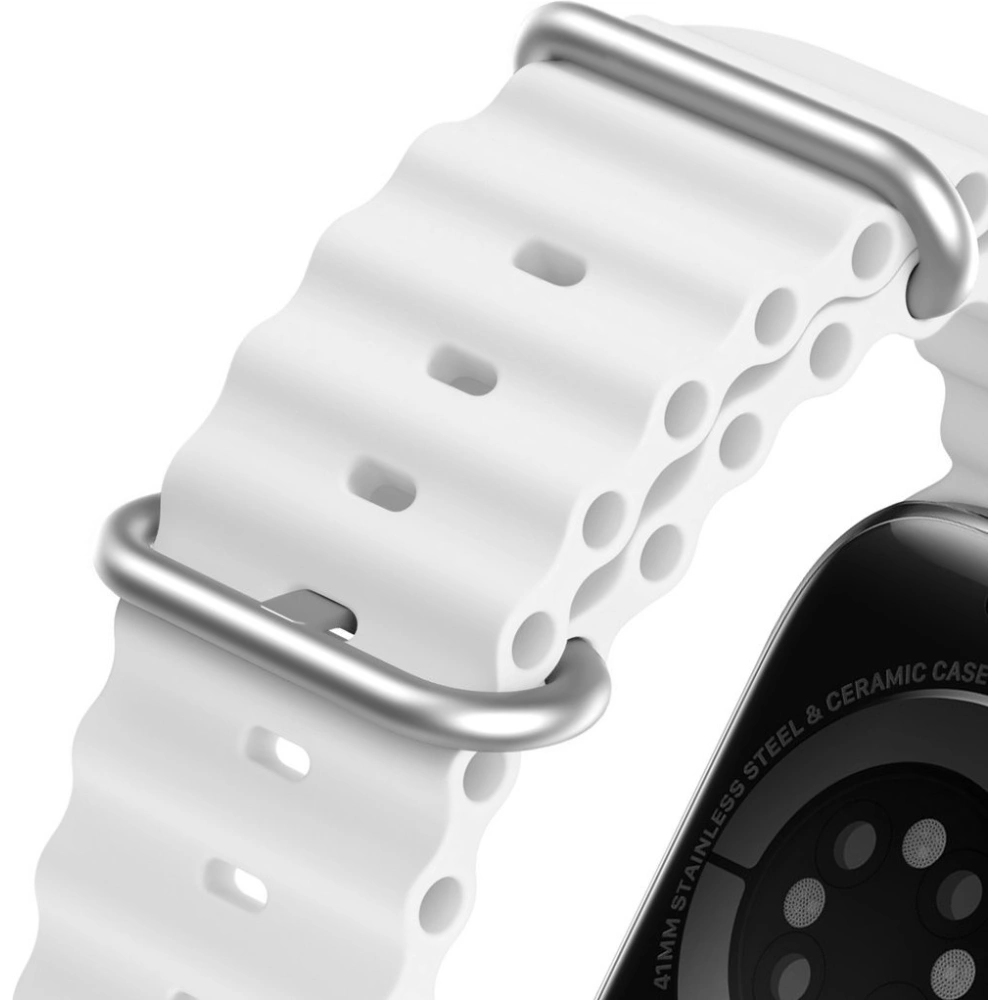 Hurtownia GSM - Pasek Dux Ducis Strap Apple Watch 4/5/6/7/8/9/SE/10 40/41/42mm bílý (OceanWave Version) - DDS1374 - {ean13} - Hurt