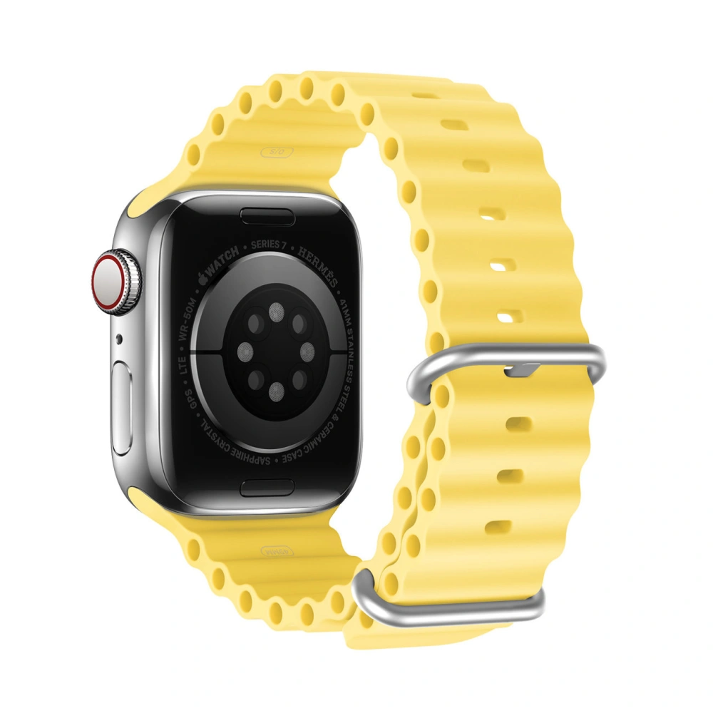 Hurtownia GSM - Pás Dux Ducis Strap Apple Watch 4/5/6/7/8/9/SE 44/45mm žlutý (OceanWave Version) - DDS1380 - {ean13} - Hurt