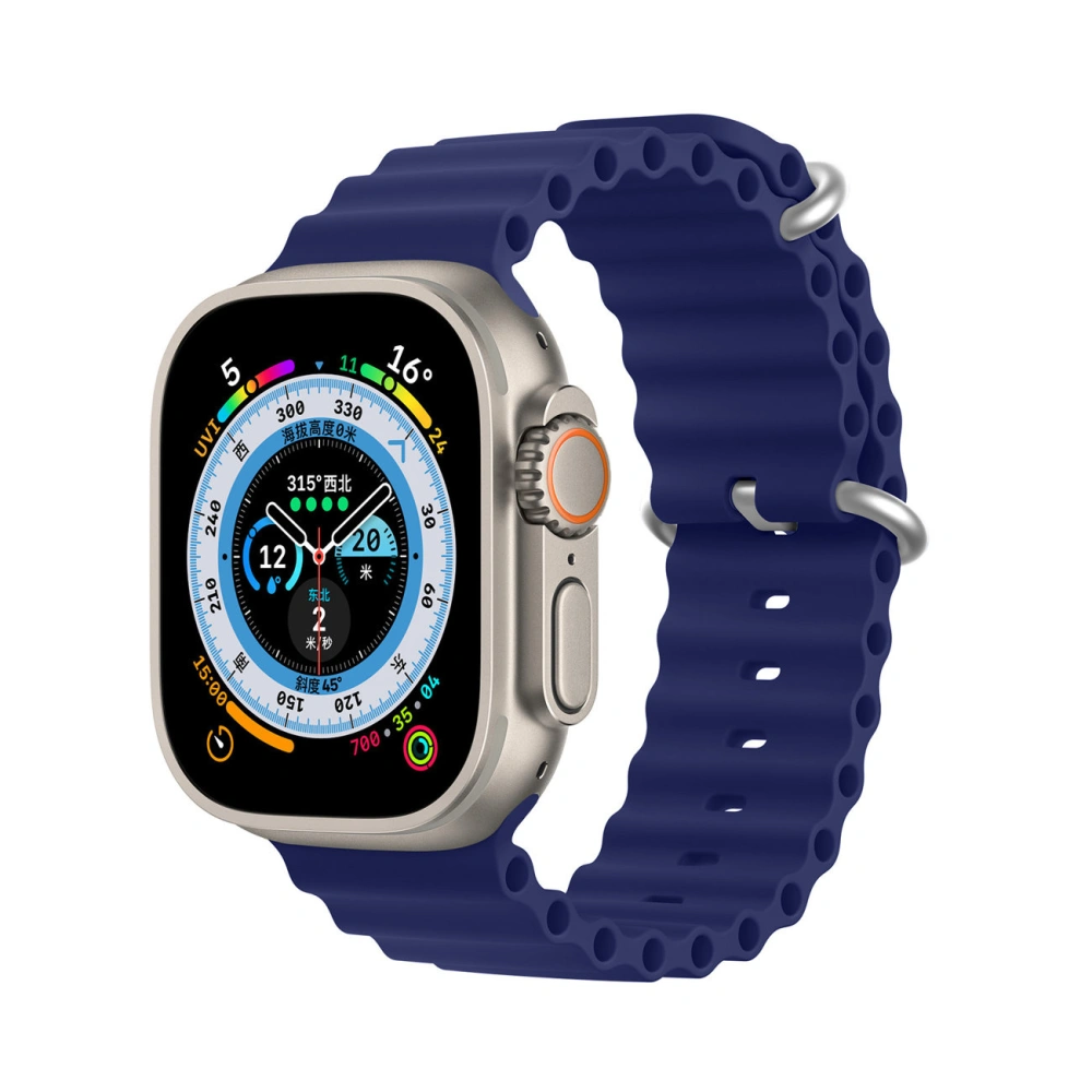 Hurtownia GSM - Pasek Dux Ducis Strap Apple Watch 4/5/6/7/8/9/SE 44/45mm granatowy (OceanWave Version) - DDS1382 - {ean13} - Hurt