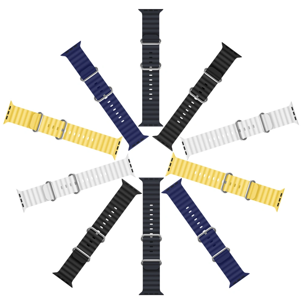 Hurtownia GSM - Pasek Dux Ducis Strap Apple Watch 4/5/6/7/8/9/SE 44/45mm granatowy (OceanWave Version) - DDS1382 - {ean13} - Hurt