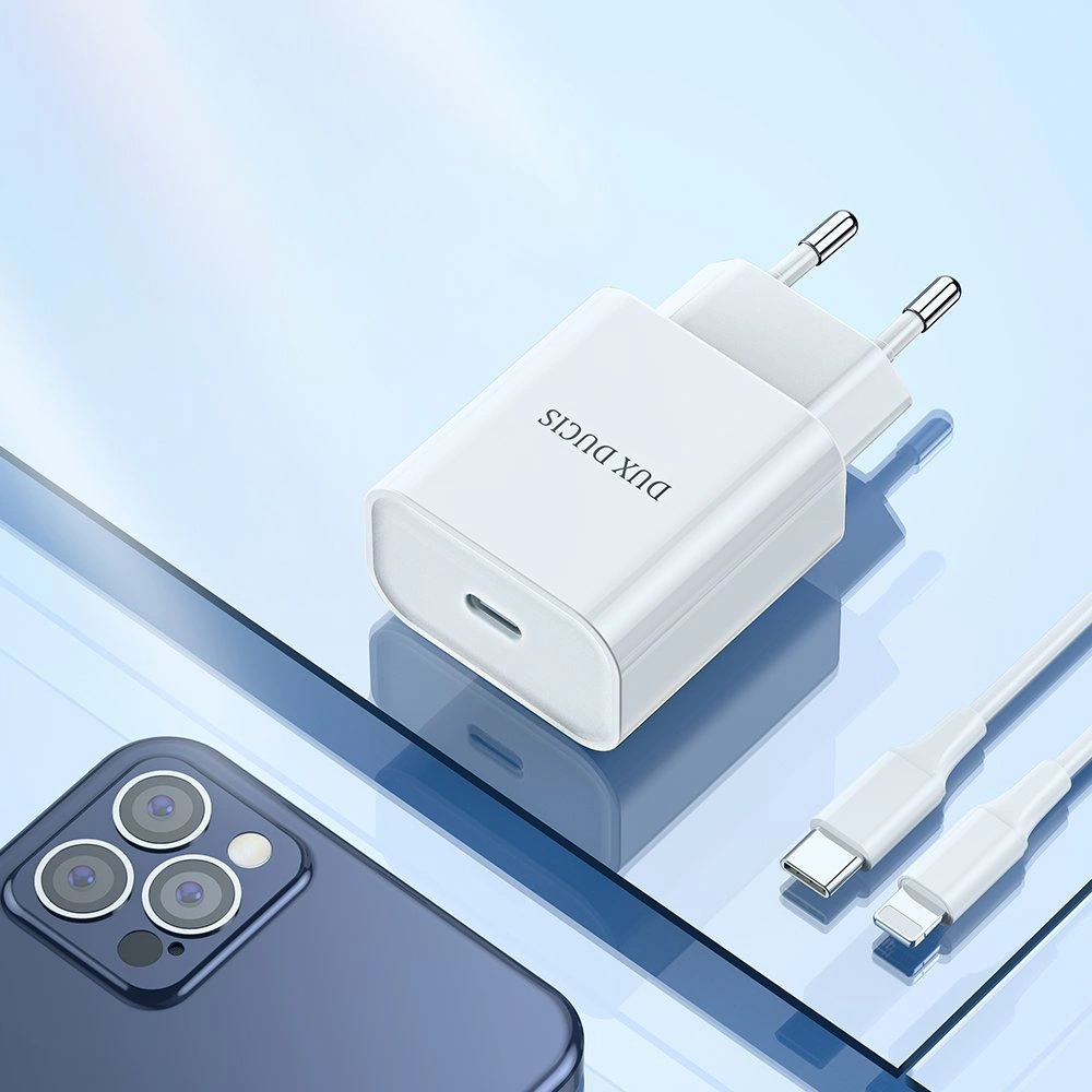 Wholesale Dux Ducis Wall Charger USB-C 20W Power Delivery white - DDS1384 - {ean13} - Hurt