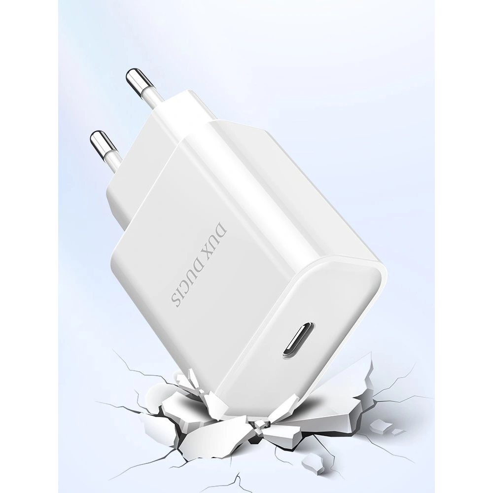 Wholesale Dux Ducis Wall Charger USB-C 20W Power Delivery white - DDS1384 - {ean13} - Hurt