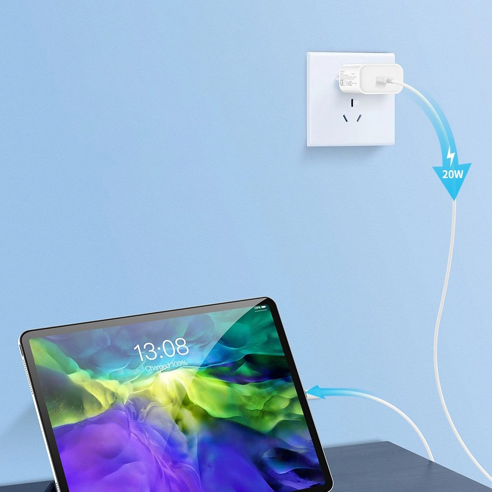 Hurtownia GSM - Dux Ducis USB-C 20W Power Delivery Netzladegerät weiß - DDS1384 - {ean13} - Hurt