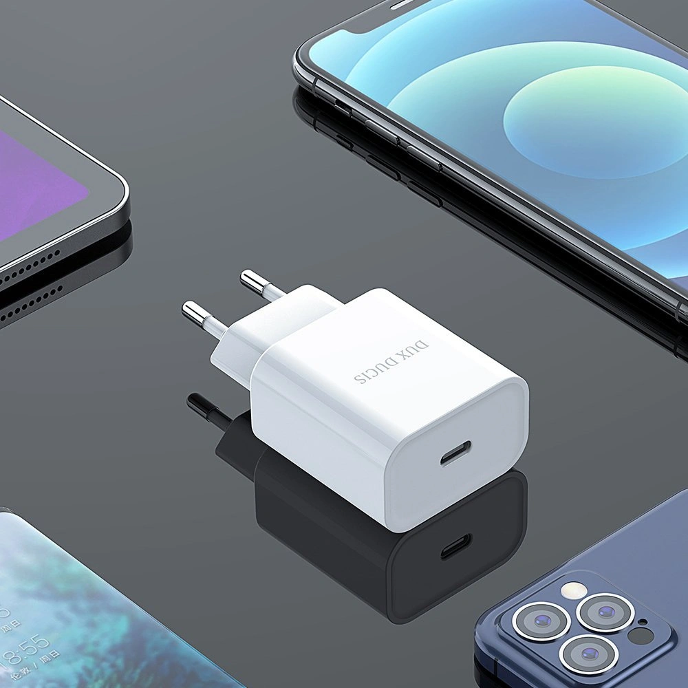 Wholesale Dux Ducis Wall Charger USB-C 20W Power Delivery white - DDS1384 - {ean13} - Hurt